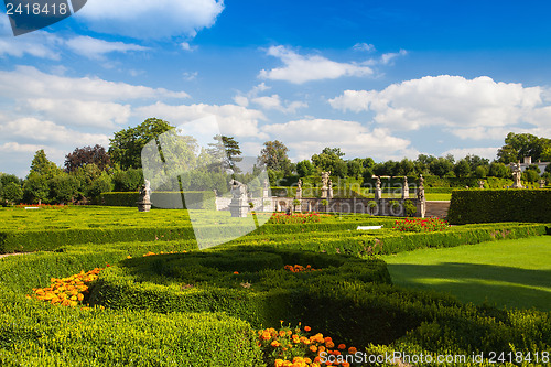 Image of Garden park in Dobris