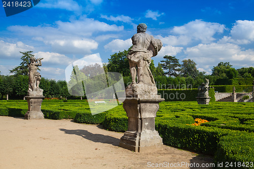 Image of Garden park in Dobris