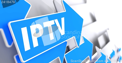 Image of IPTV.  Information Concept.