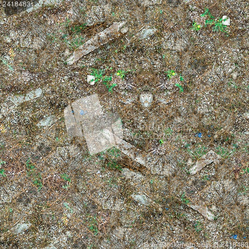 Image of Seamless Texture of Contaminated Area.