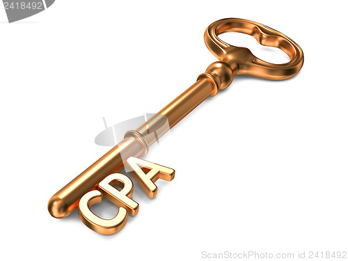 Image of CPA - Golden Key.