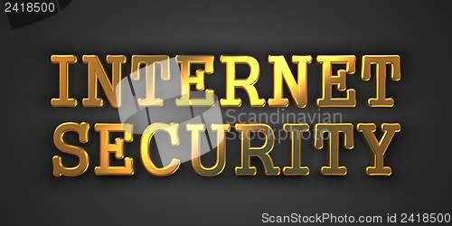 Image of Internet Security. Information Concept.