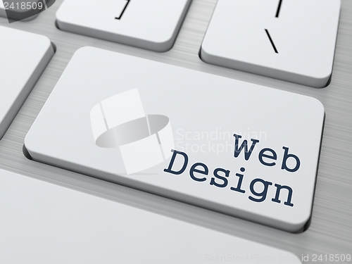Image of Web Design. Business Concept.