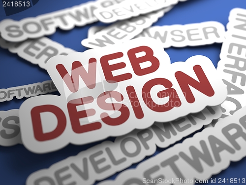 Image of Web Design Concept.