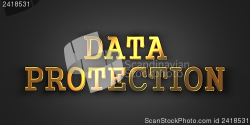 Image of Data Protection. Information Concept.