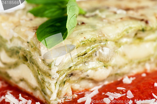 Image of lasagna