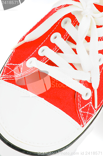 Image of Red Gym Shoe