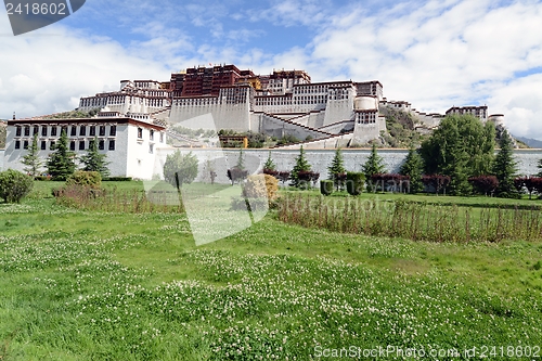 Image of Potala Palace in Tibet