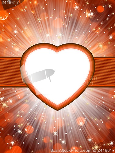Image of Valentine hearts St.Valentine's Day. EPS 10