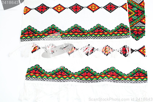 Image of Ethnic Ukrainian Embroidery