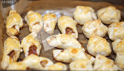 Image of pastries with meat