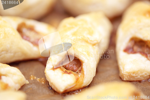 Image of pastries with meat