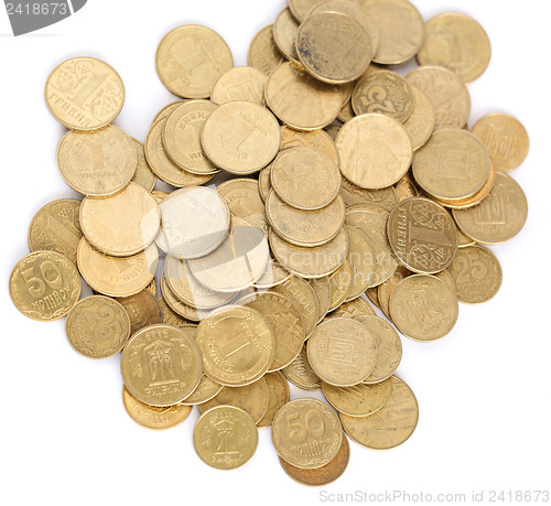 Image of Ukrainian coins