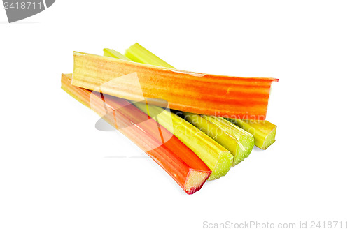 Image of Rhubarb stalks