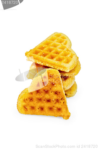 Image of Biscuit in the shape of heart stack