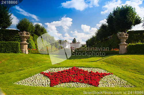 Image of Garden park in Dobris