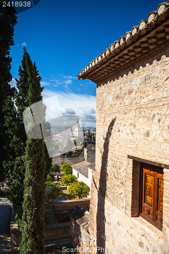 Image of Arab palace in Granada