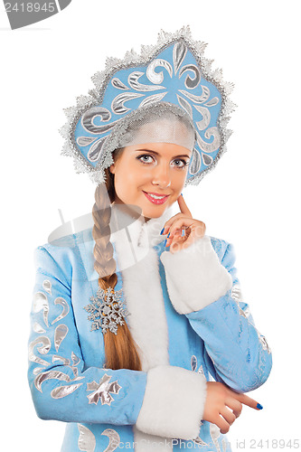 Image of Portrait of snow maiden