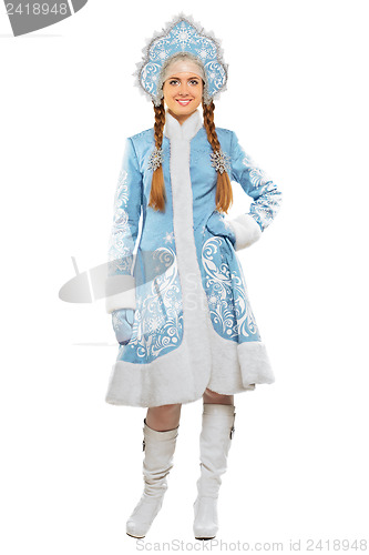 Image of Smiling snow maiden
