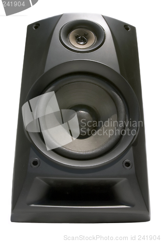 Image of isolated speaker