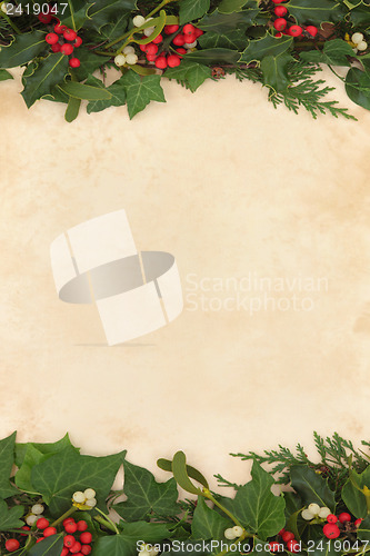 Image of Christmas Decorative  Border