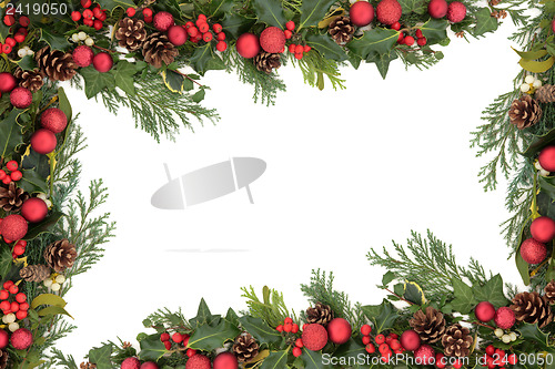 Image of Christmas Decorative Border