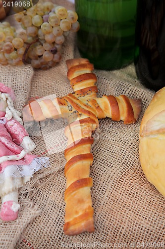 Image of Delicious homemade Christmas bread
