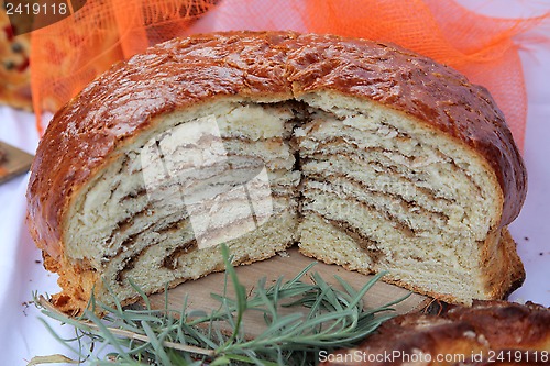 Image of Delicious homemade Christmas bread