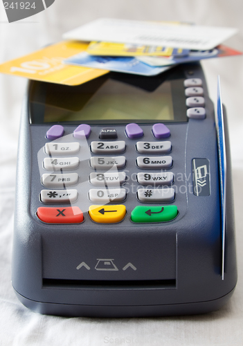 Image of Credit card terminal