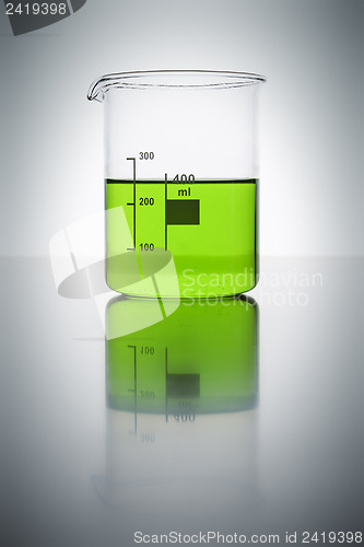 Image of green liquid