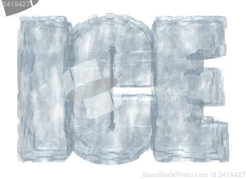Image of ice ice