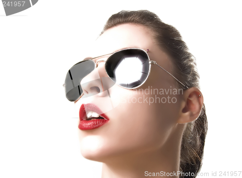 Image of portrait with sunglass