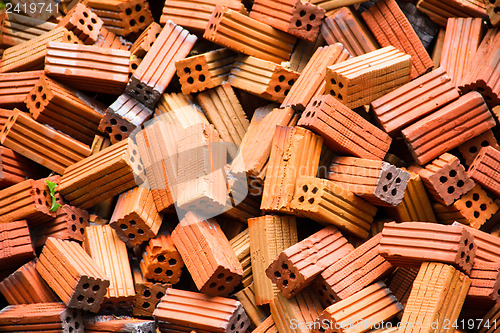 Image of group of bricks