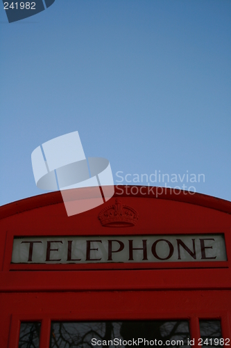 Image of English Red Telephone Box