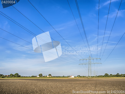 Image of Power calbe over a field