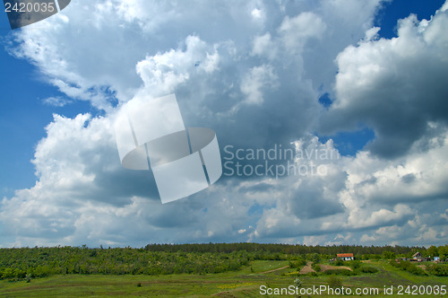 Image of low clouds