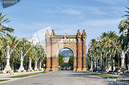 Image of Arc de Triomf in Barcelona