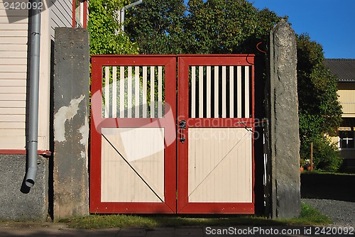 Image of Wooden Gate