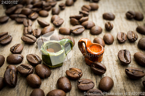 Image of Miniature coffee cups