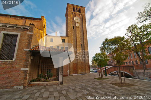 Image of Venice Italy San Nicolo dei mendicoli church