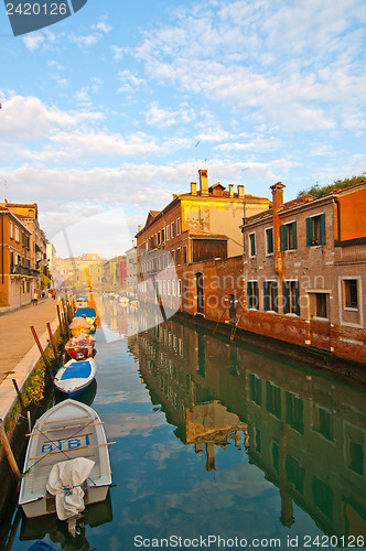 Image of Venice Italy unusual pittoresque view