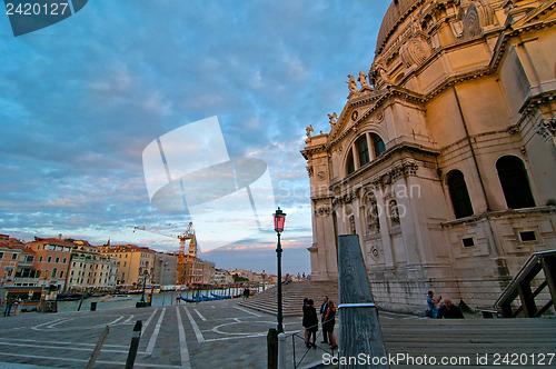 Image of Venice Italy Madonna della salute church