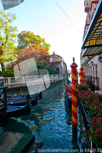 Image of Venice Italy  unusual pittoresque view