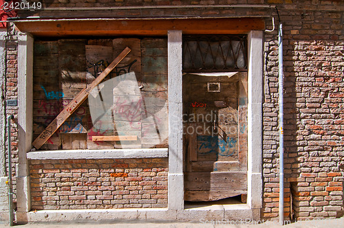 Image of Venice Italy old door