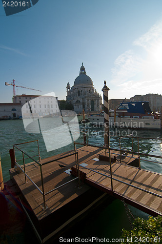 Image of Venice Italy Madonna della salute church