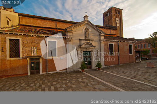 Image of Venice Italy San Nicolo dei mendicoli church