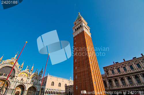 Image of Venice Italy Saint Marco square view