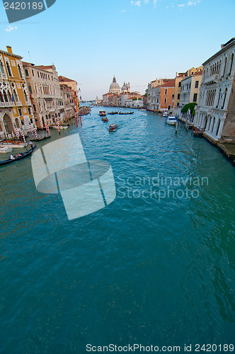 Image of Venice Italy grand canal view