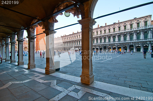 Image of Venice Italy Saint Marco square view