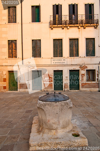 Image of Venice Italy unusual scenic view